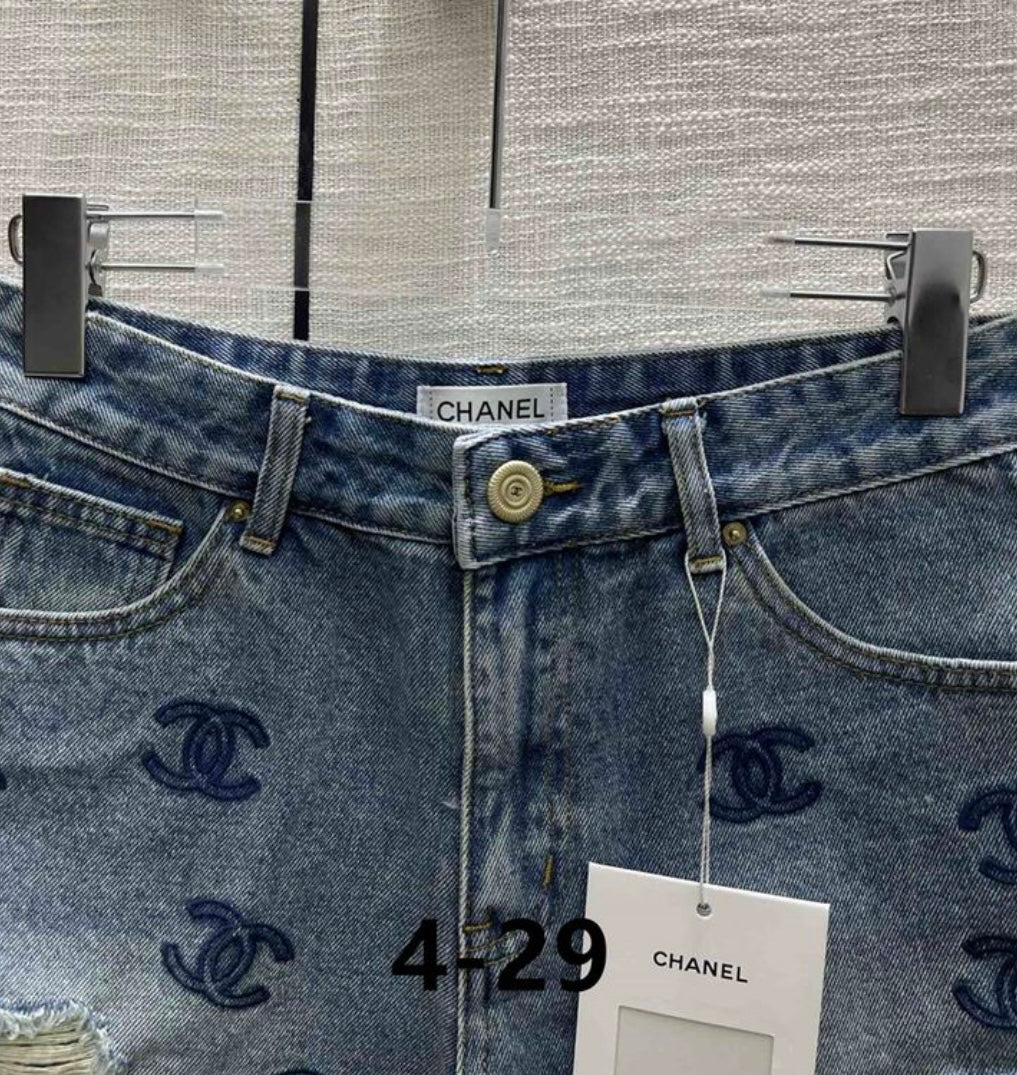 Chanel Denim Shorts