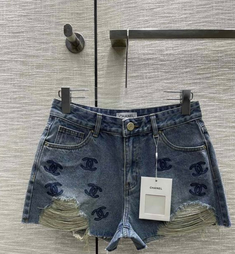 Chanel Denim Shorts